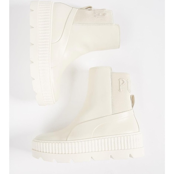 NIB - PUMA x FENTY Chelsea Sneaker Boots in Vanilla Ice - Picture 5 of 14